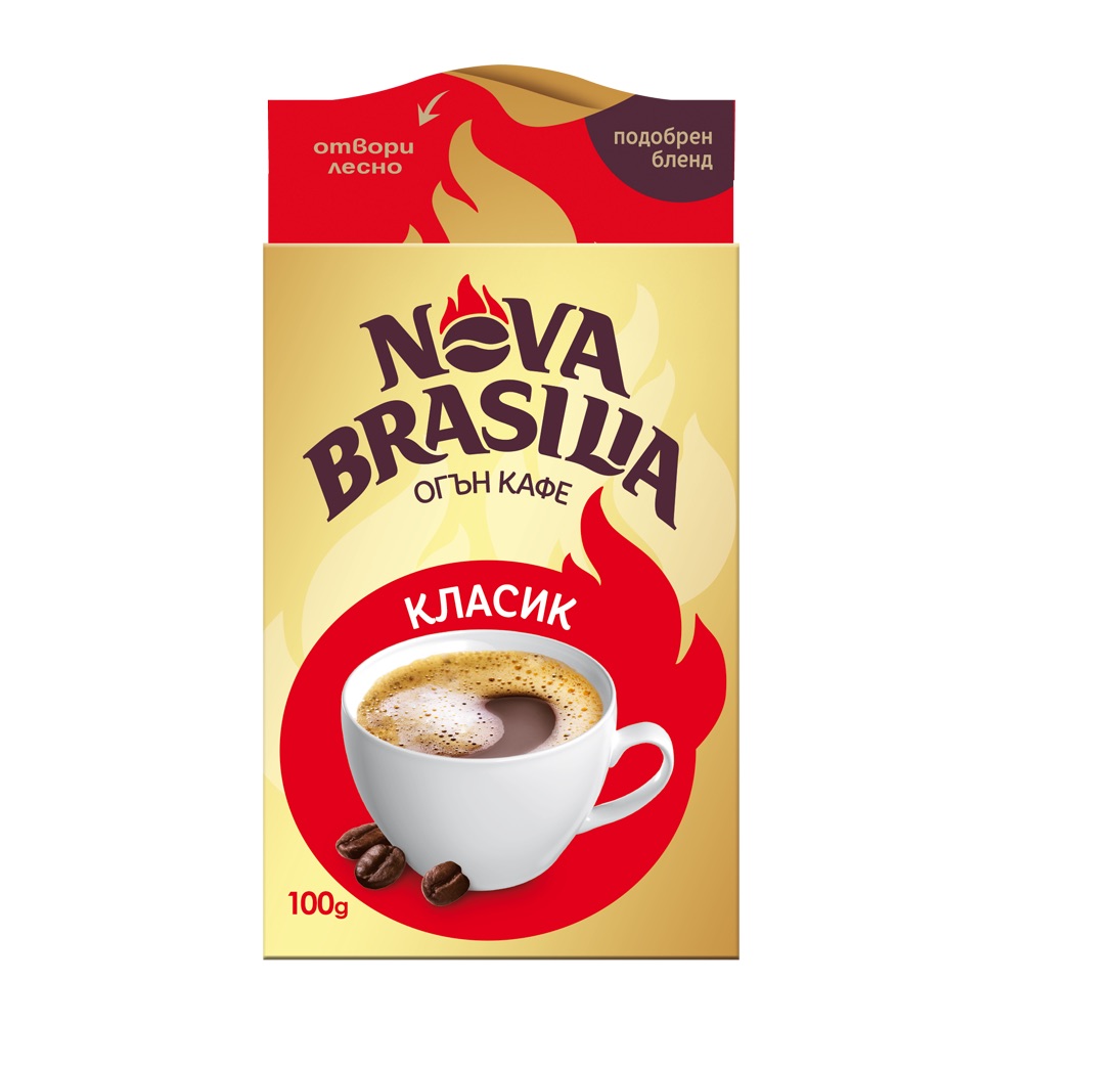 кафе мляно Nova Brasilia еспресо 100гр