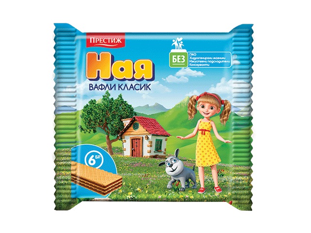 вафли Ная 128гр/6бр