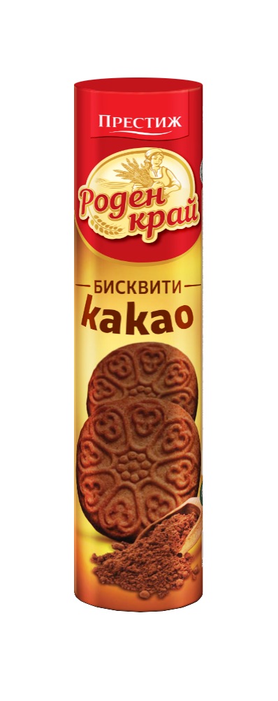 бисквити Роден край какао 170гр