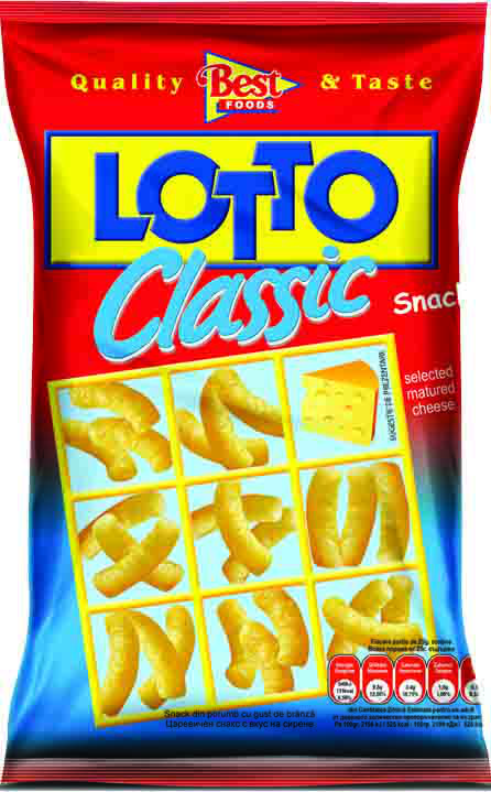 снакс Lotto класик 80гр