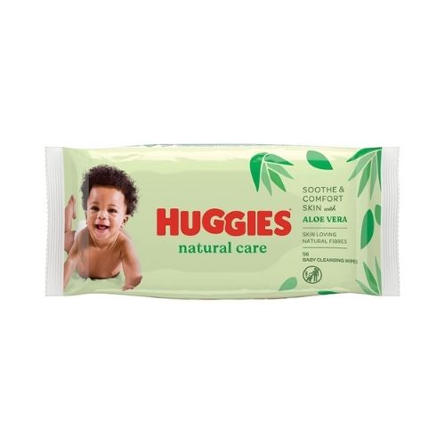 кърпи мокри Huggies Aloe Vera 56бр