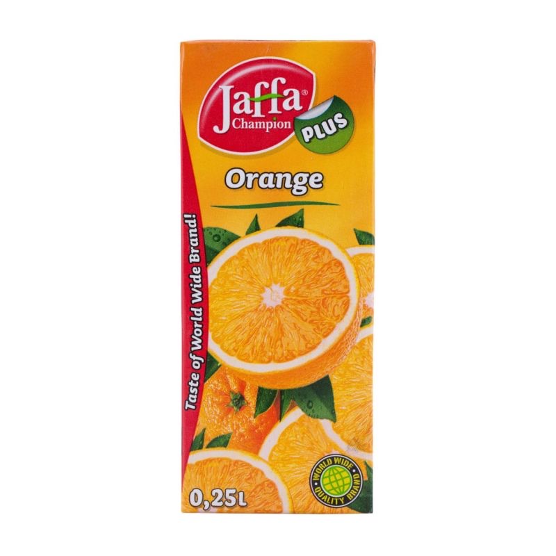напитка плодова Jaffa plus портокал 16% 250мл
