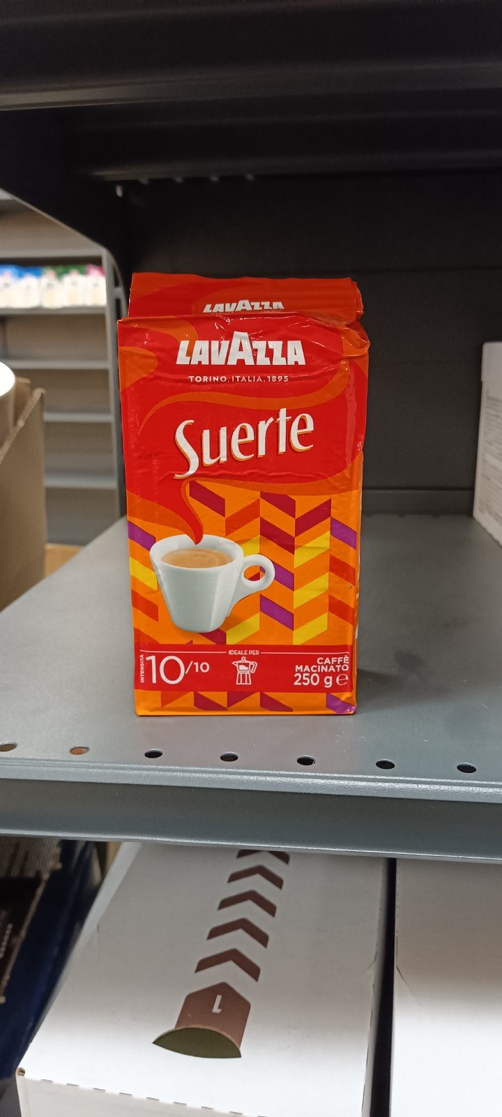 кафе мляно Lavazza Suerte 250гр