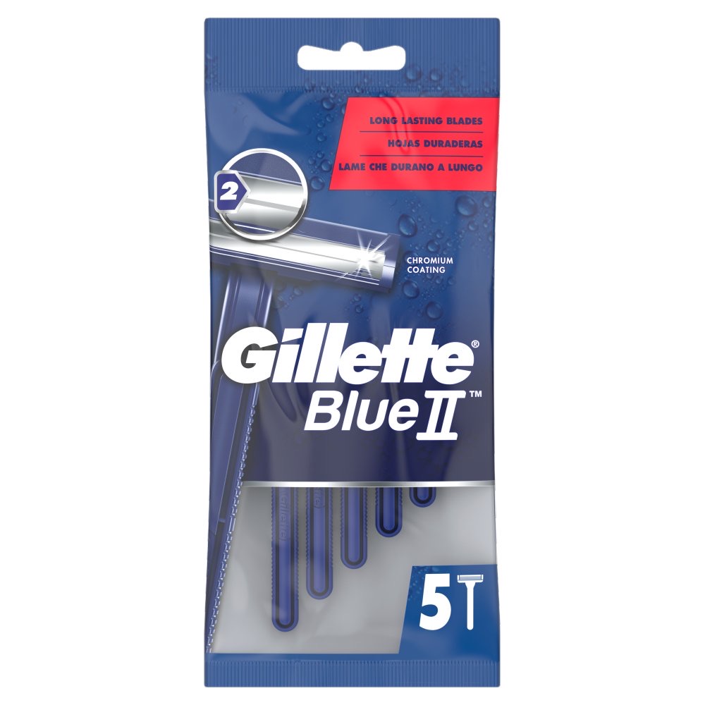 самобръсначка Gillette Blue II 5бр