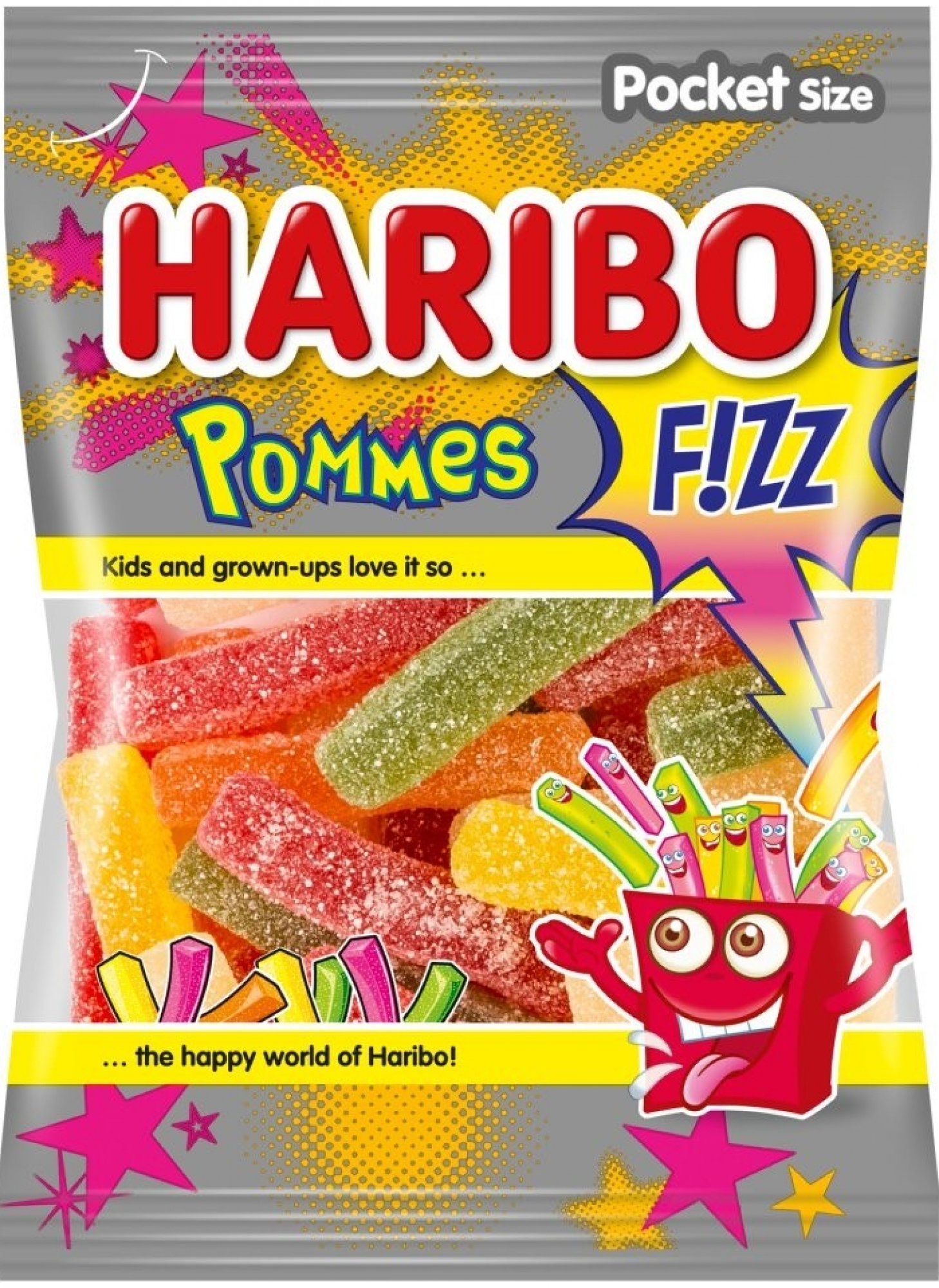 бонбони желирани Haribo кисели картофки 100гр