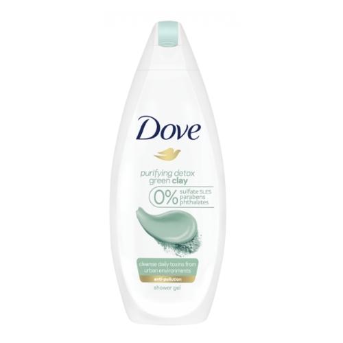 душ гел Dove Purifying Detox Green Clay 250мл