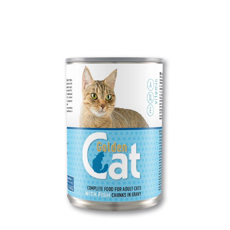 консерва за котка Golden cat риба 415гр