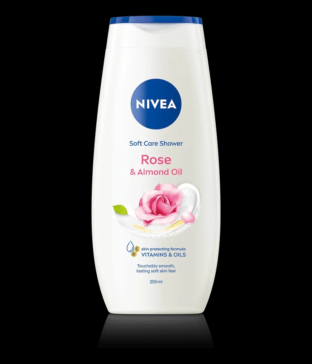 душ гел Nivea Rose 250мл