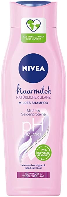 шампоан NIVEA Haarmilch Natural Gloss 400мл