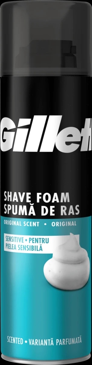 пяна за бръснене Gillette Sensitive Skin 200мл