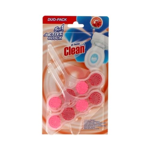 тоалетно блокче At Home Clean Flower 2х45гр