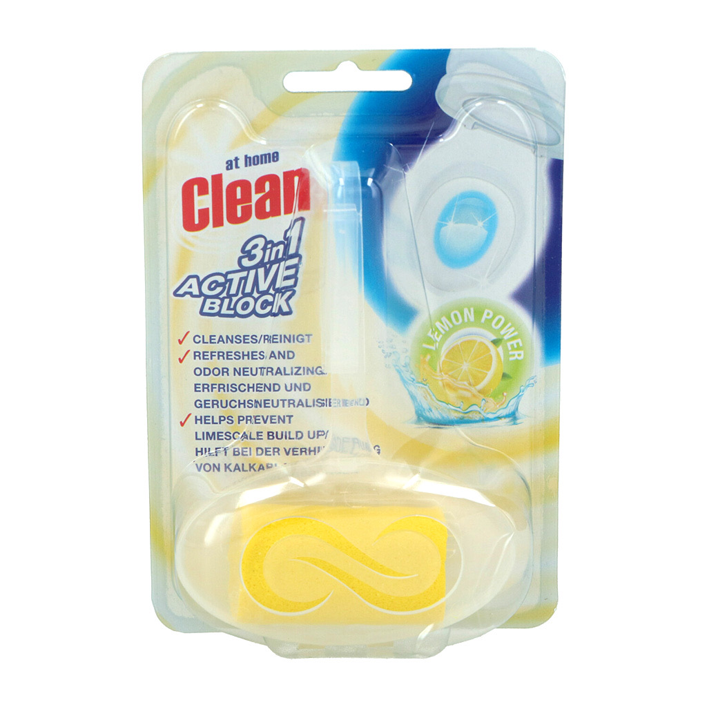 тоалетно блокче At Home Clean Lemon 40гр
