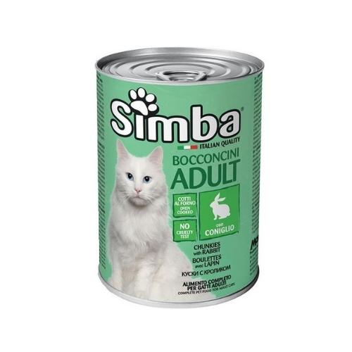 консерва за котка Simba cat заешко 415гр