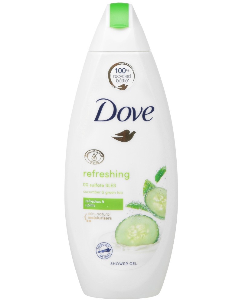 душ гел Dove Go Fresh 250мл