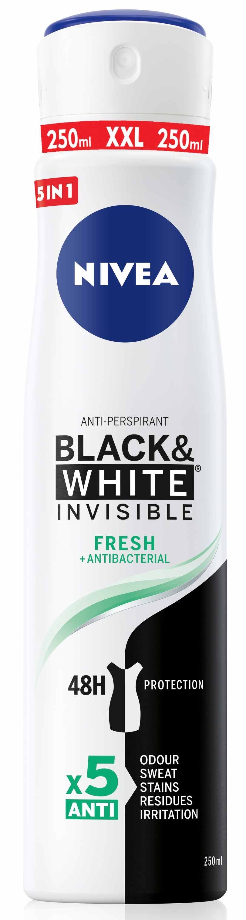 дезодорант Nivea Black & white invisible original XL 250мл