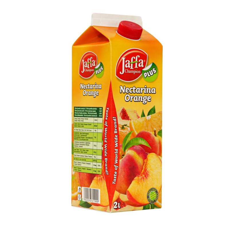 напитка плодова Jaffa портокал и нектарина 24% 2л