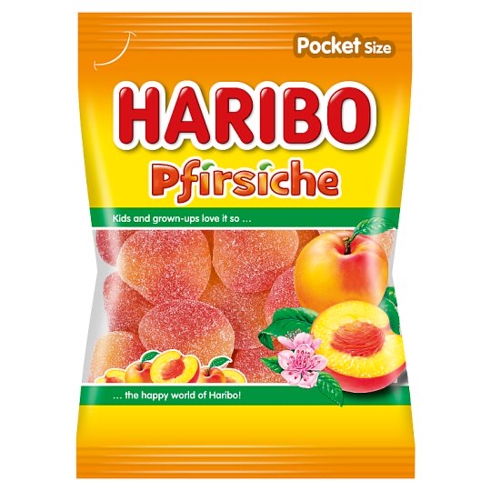бонбони желирани Haribo праскови 100гр