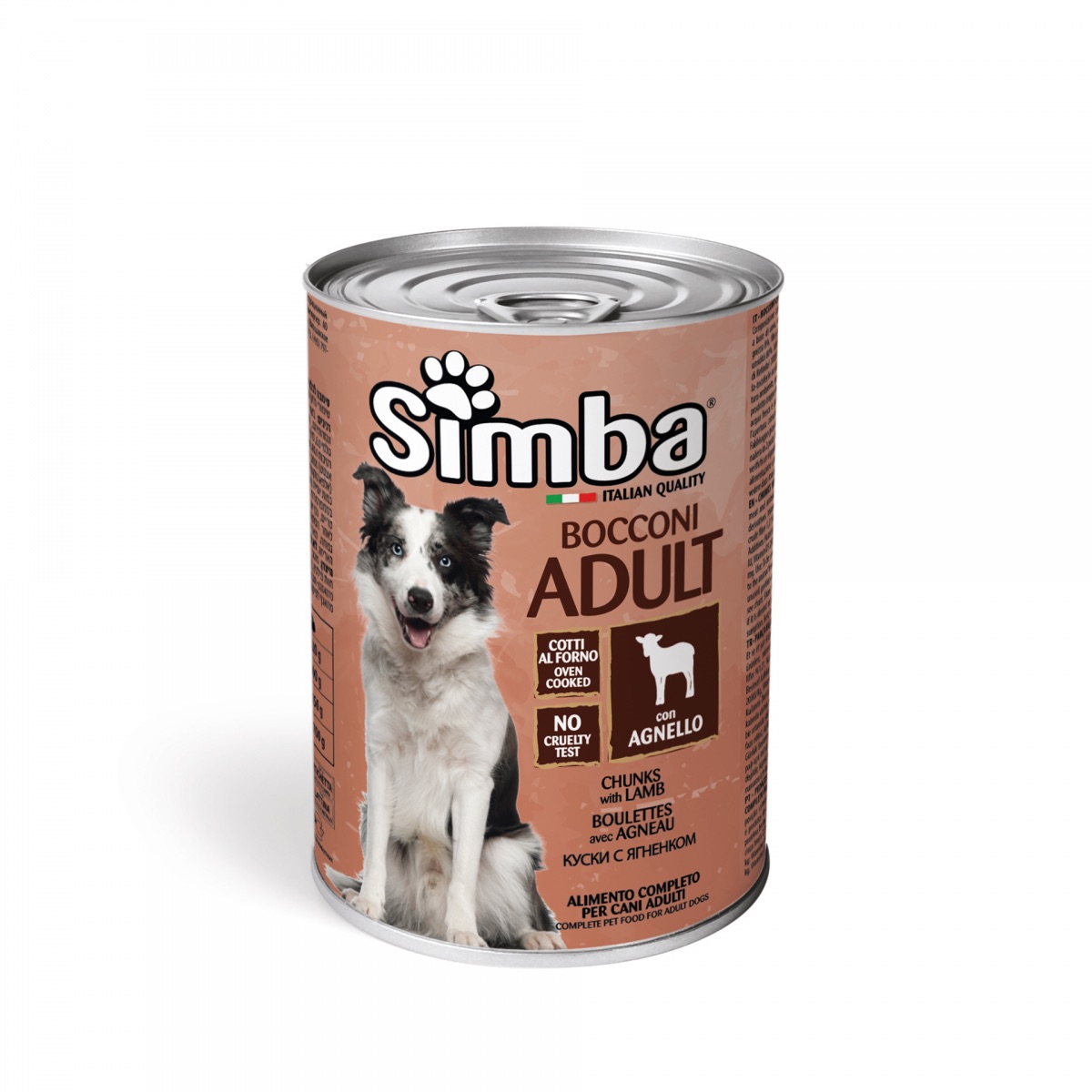 консерва за куче Simba dog агнешко 415гр