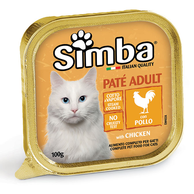 пастет за котка Simba пиле 100гр